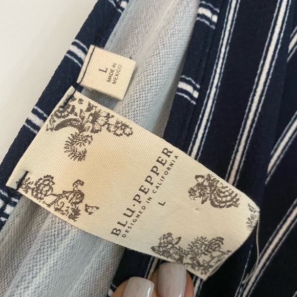 Blue and White Jumper - Picture 3 of 3